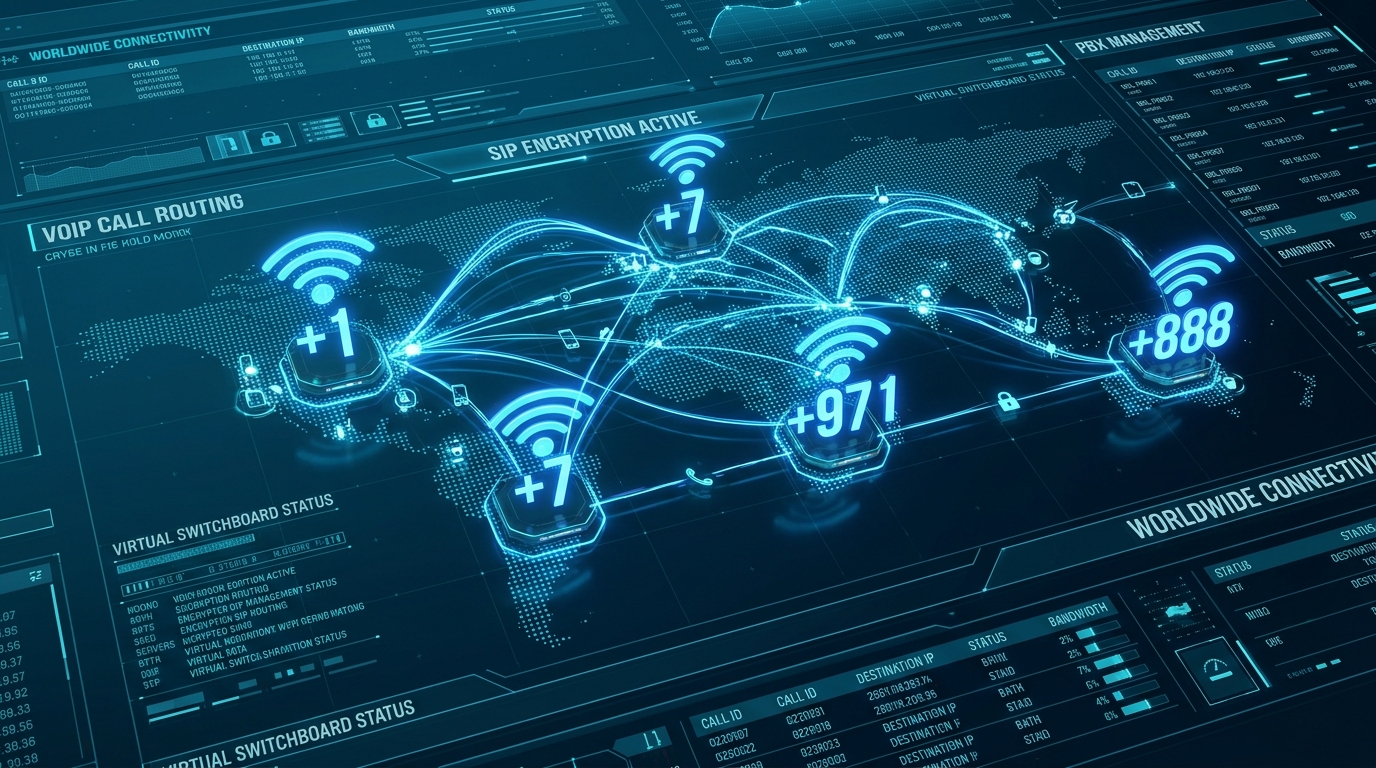 📞 Виртуальный номер (SIP / VoIP / DID)