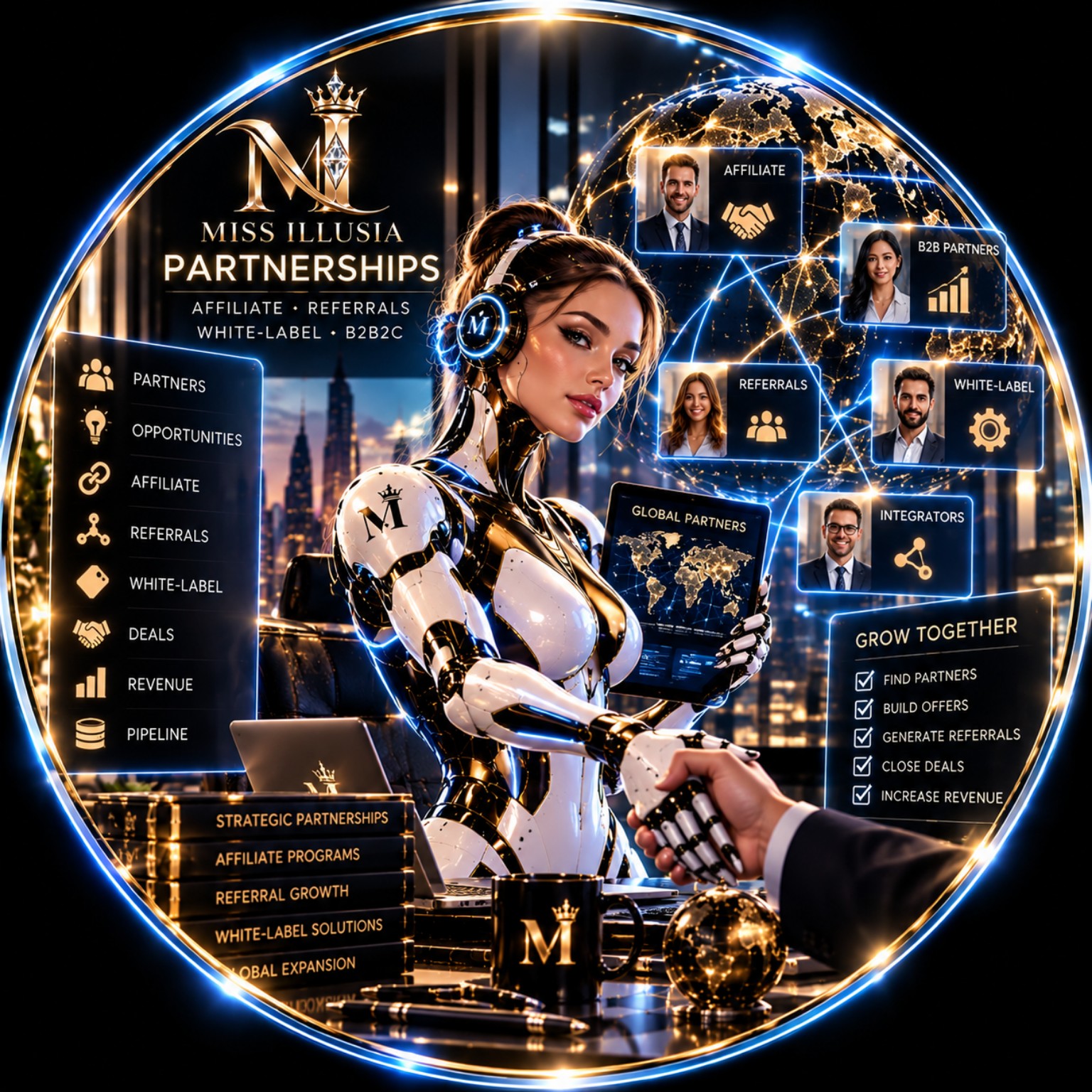 Командный центр Miss Illusia