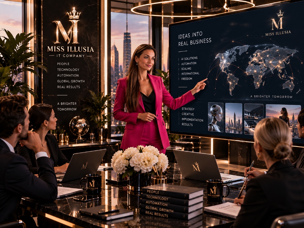 Стратегическая презентация архитектуры Miss Illusia в совете директоров